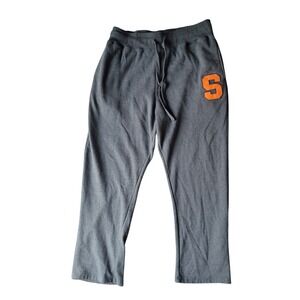G-III Syracuse University Orange Sweatpants Gray XL Embroidered Logo Joggers